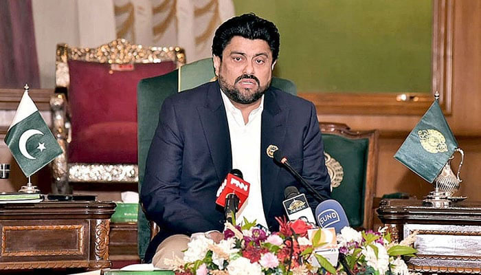 سنڌ جي گورنر ڪامران ٽيسوري جو  ايراني سفير سان فون تي رابطو